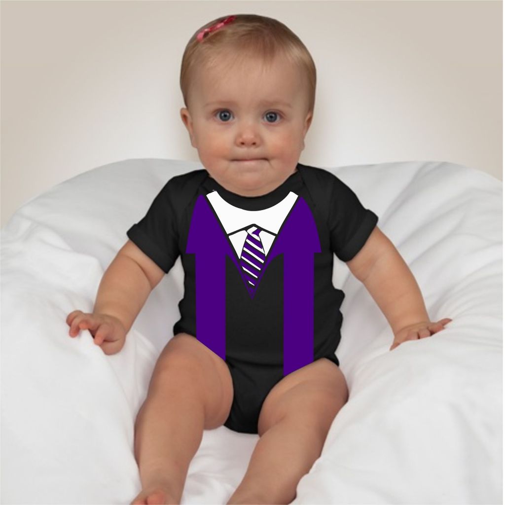 Baby Career Onesies with FREE Name Back Print -LAWYER / JUDGE