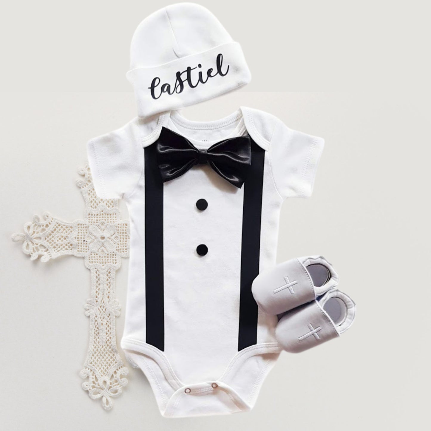 Baby Boy Christening Baptism Dedication Set