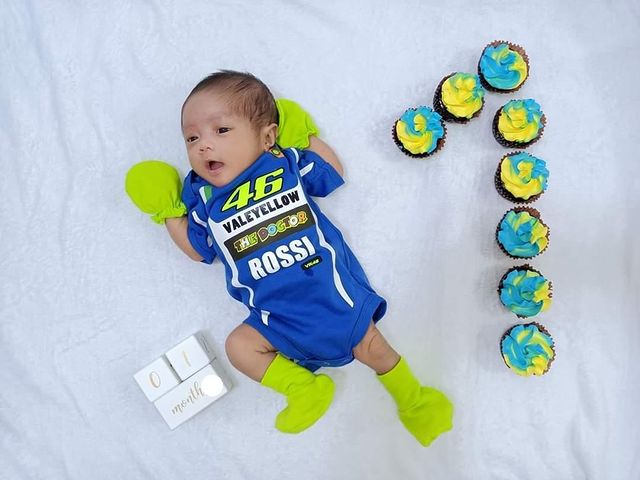 Baby Career Onesies - Motocross Uniform Rossi 46