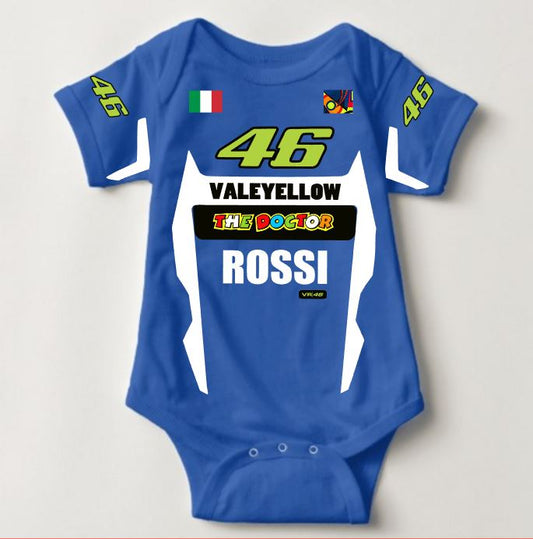 Baby Career Onesies - Motocross Uniform Rossi 46