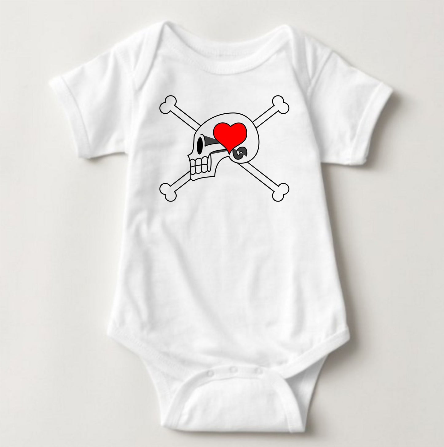 Baby Character Onesies - Jolly Roger One Piece Alvida