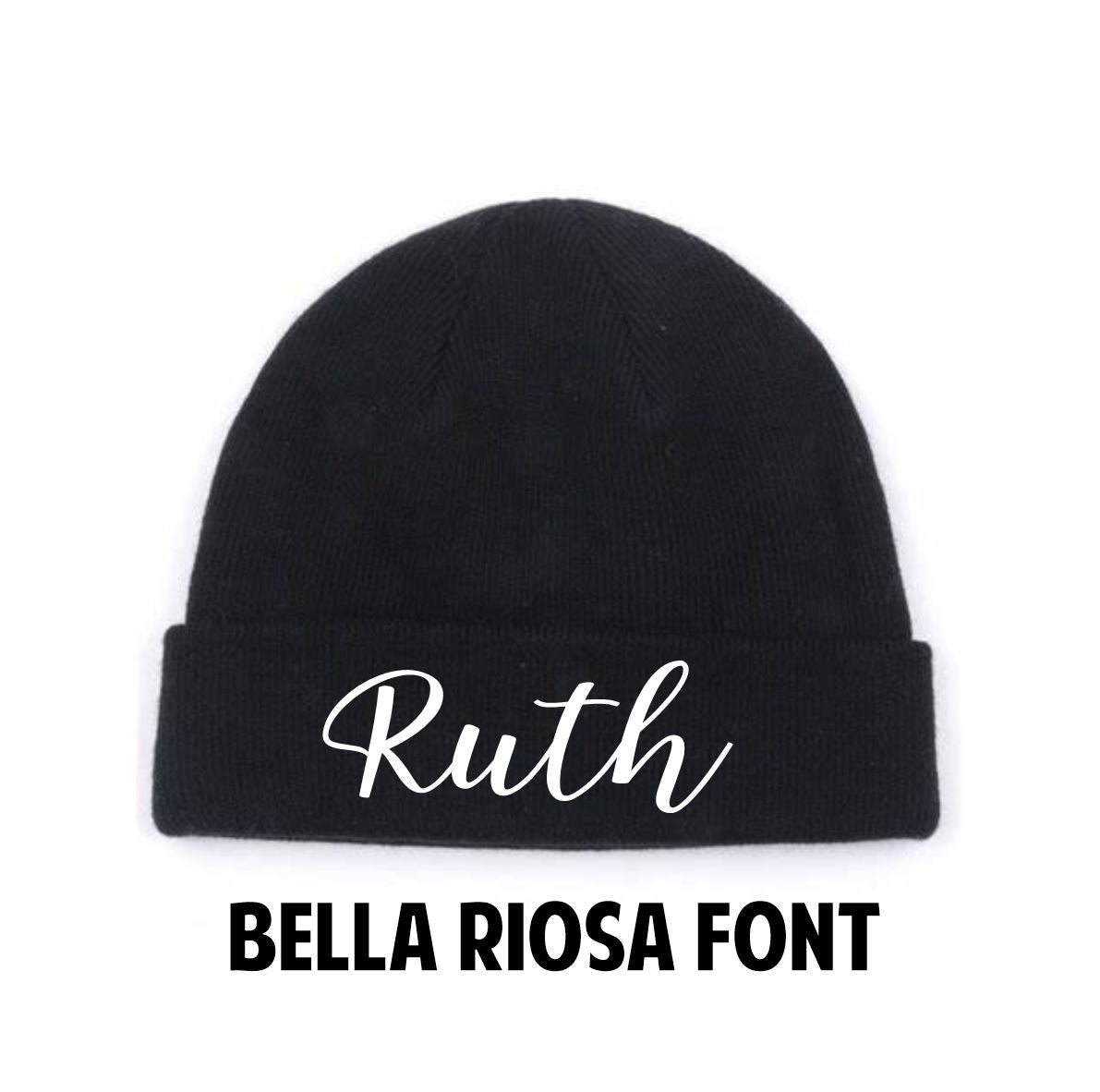 Customized Bonnet with Baby Name