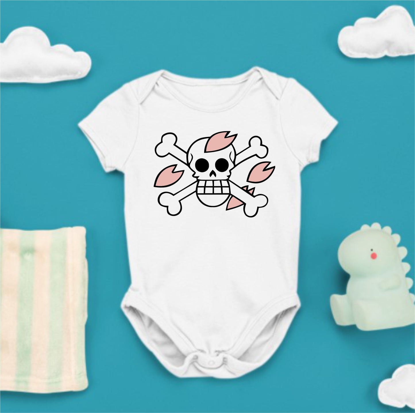 Baby Character Onesies - Jolly Roger One Piece Chopper