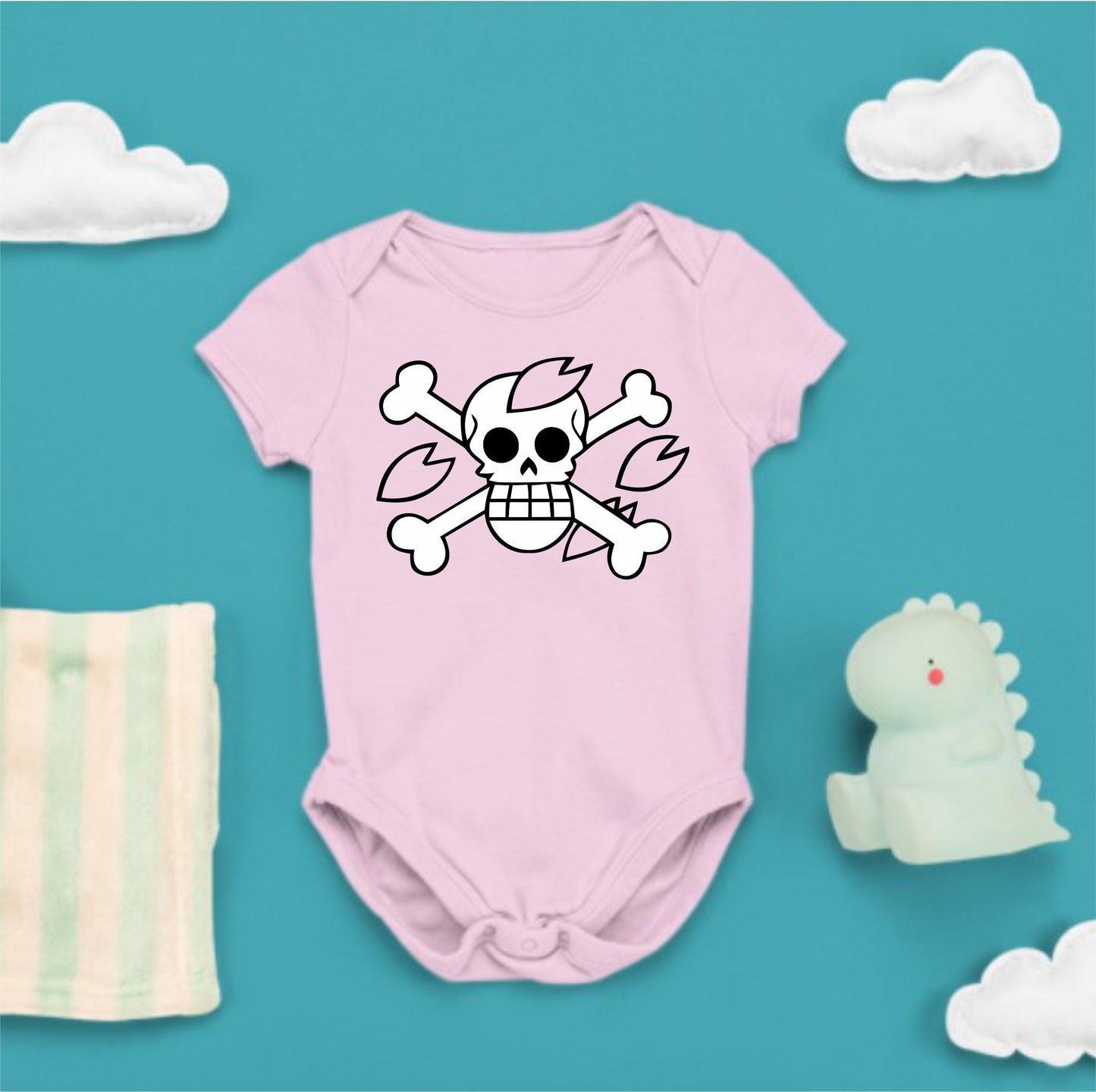 Baby Character Onesies - Jolly Roger One Piece Chopper