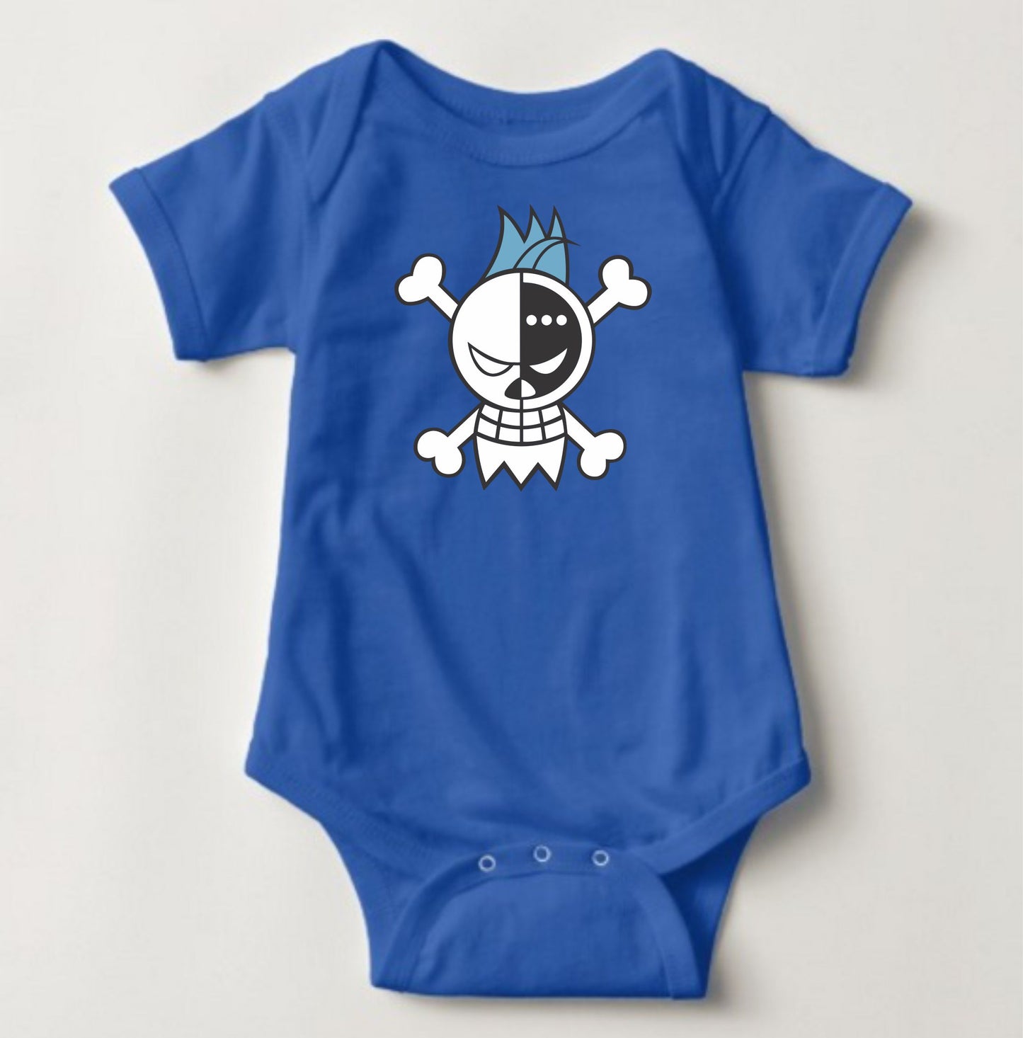 Baby Character Onesies - Jolly Roger One Piece Frank