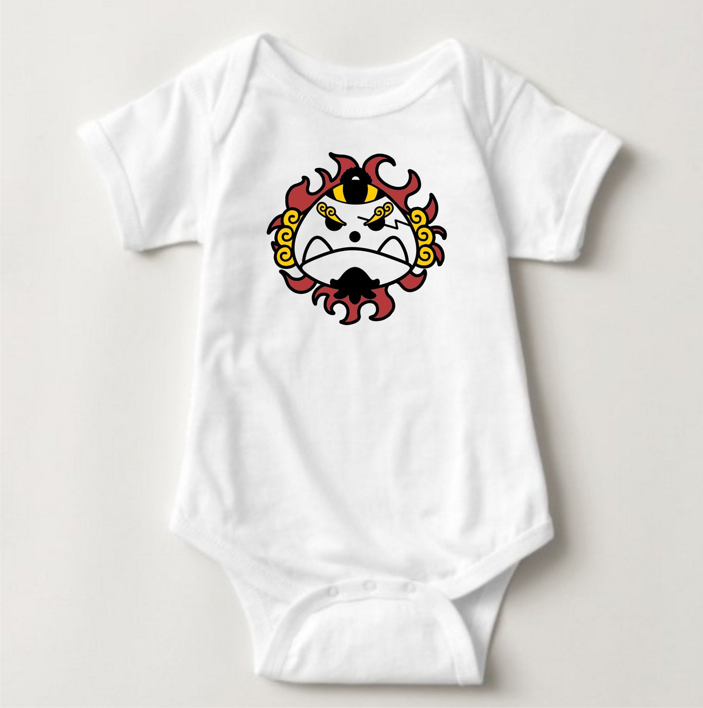 Baby Character Onesies - Jolly Roger One Piece Jimbie