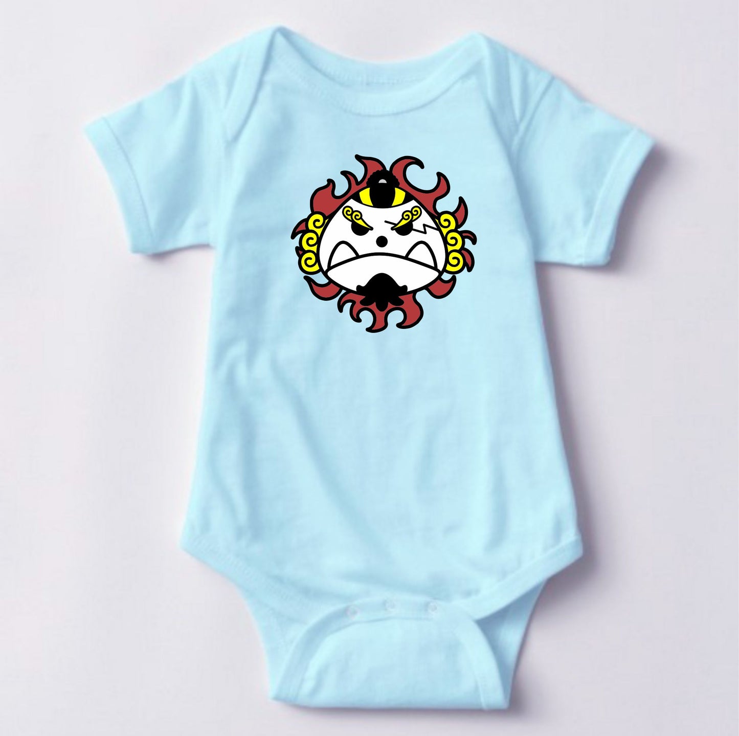 Baby Character Onesies - Jolly Roger One Piece Jimbie