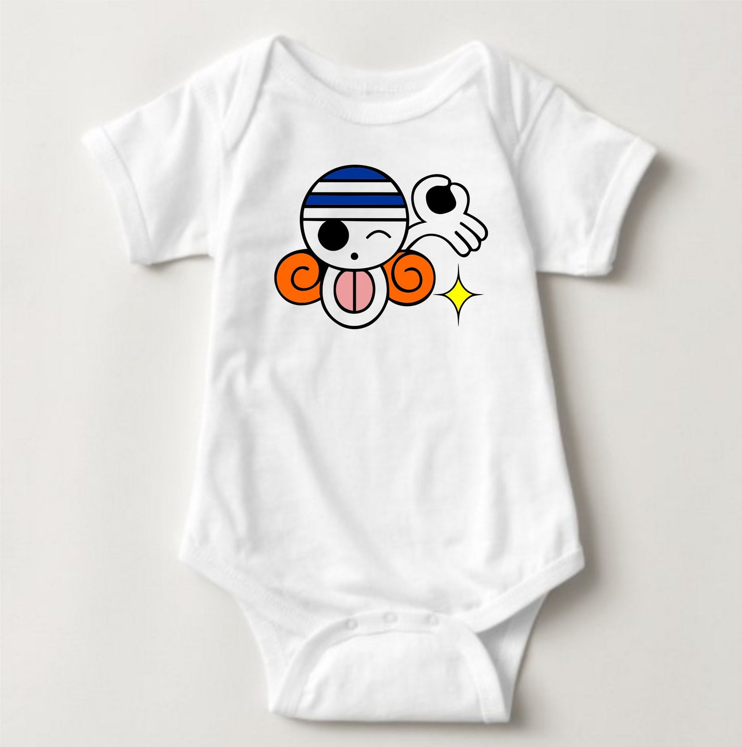 Baby Character Onesies - Jolly Roger One Piece Nami