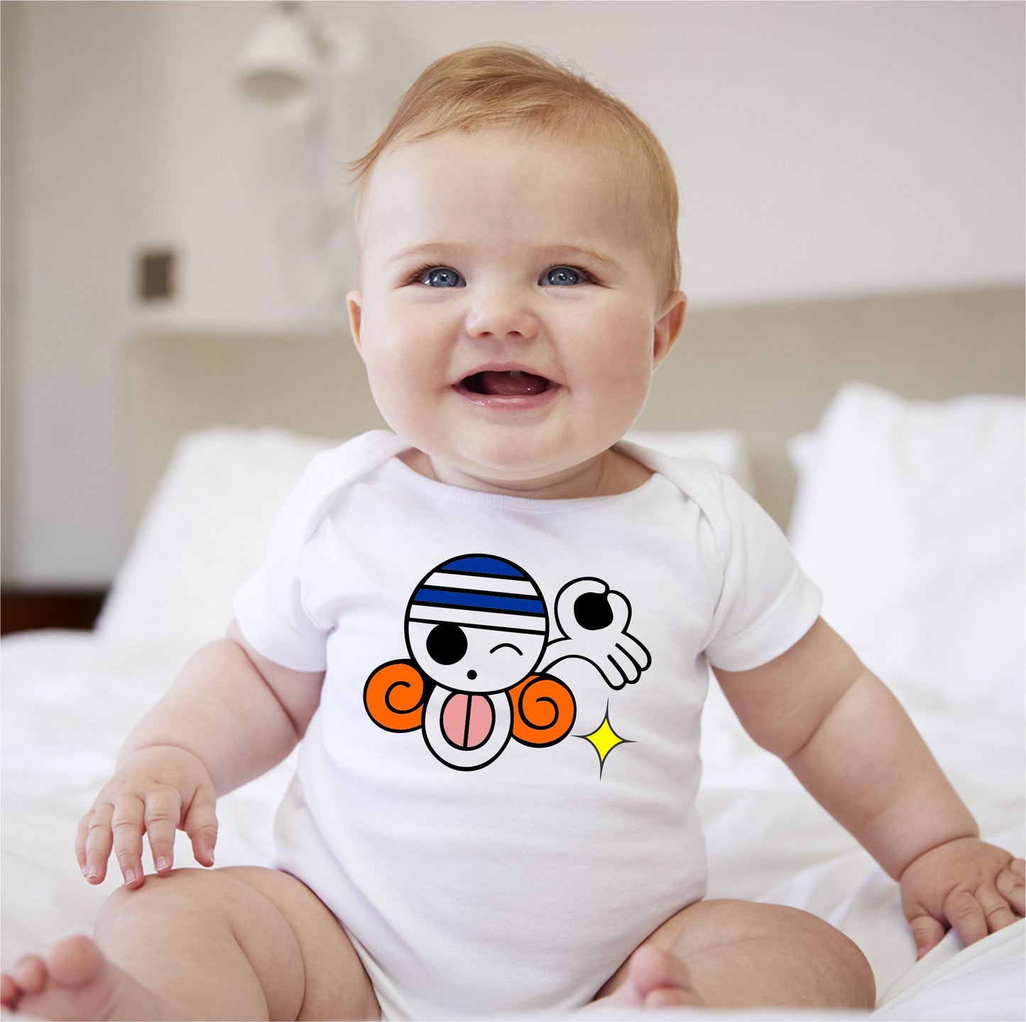 Baby Character Onesies - Jolly Roger One Piece Nami