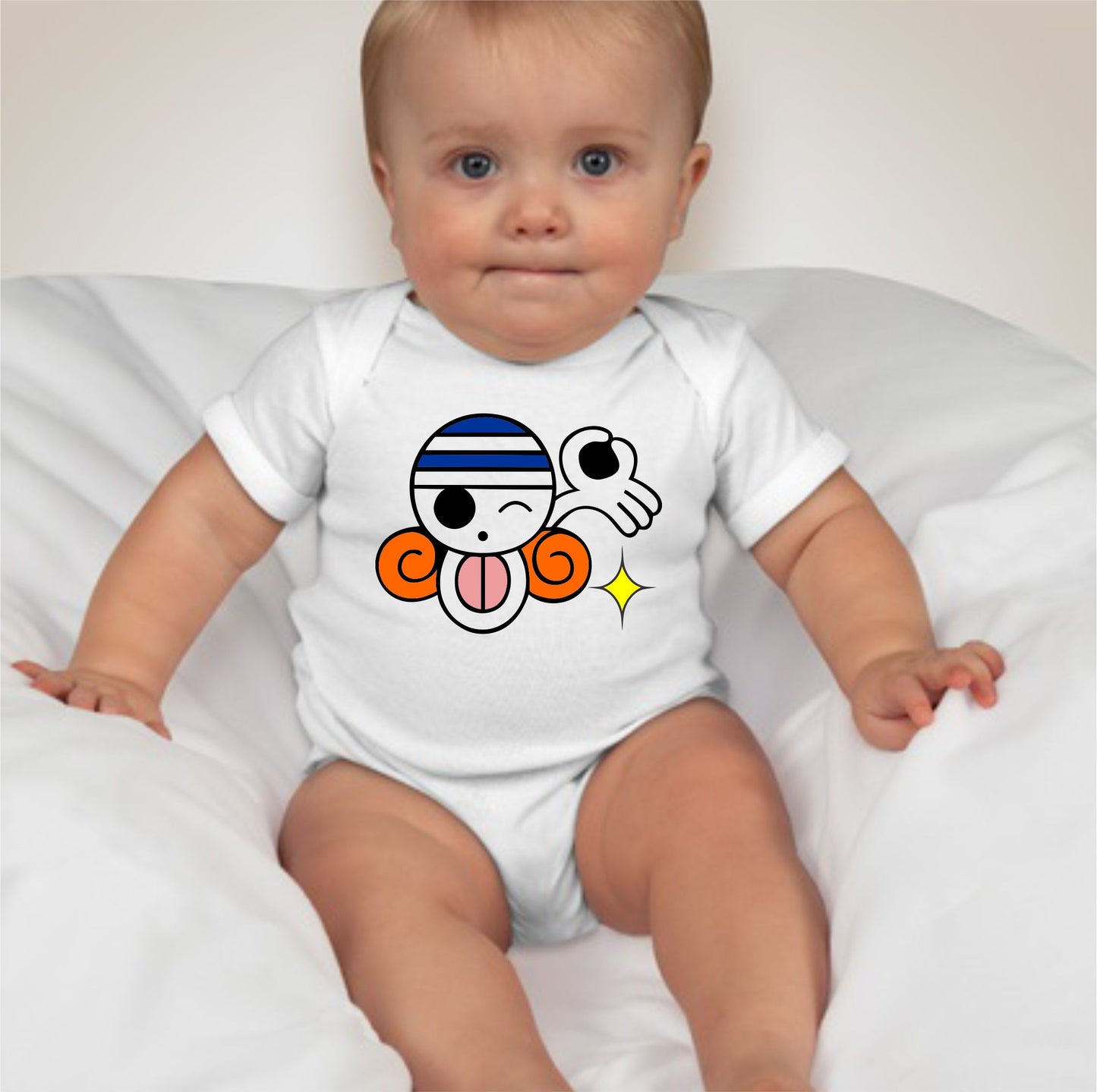 Baby Character Onesies - Jolly Roger One Piece Nami