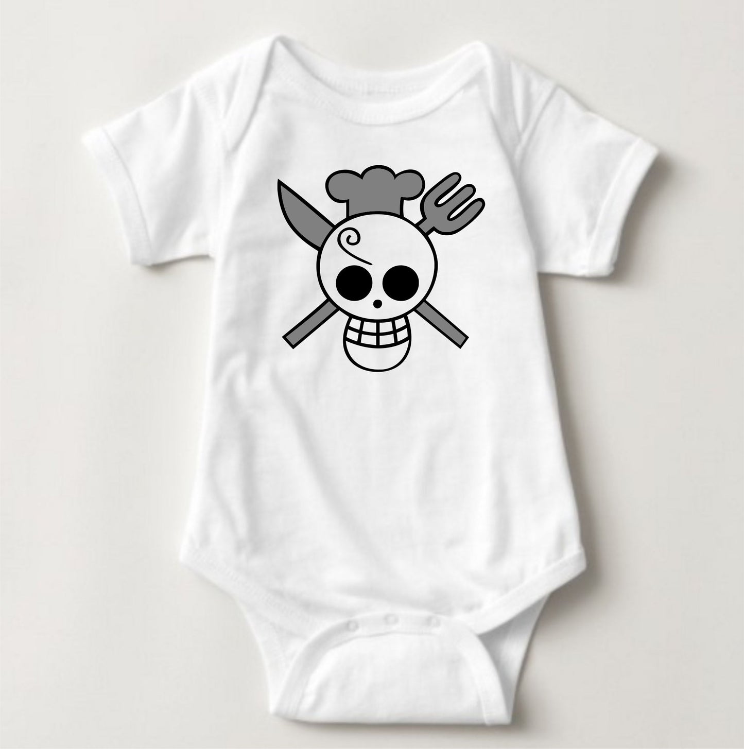 Baby Character Onesies - Jolly Roger One Piece Sanji