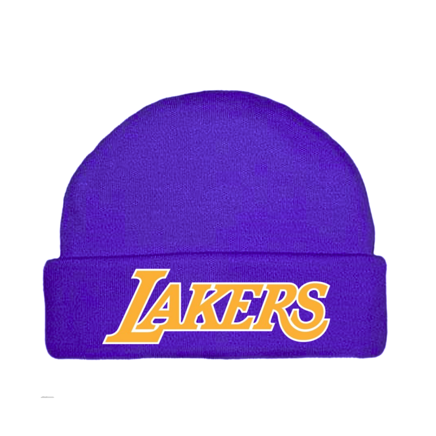 Baby Basketball Bonnets - Lakers