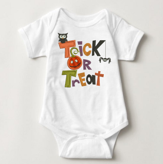 Baby Halloween Onesies - Trick or Treat - MYSTYLEMYCLOTHING