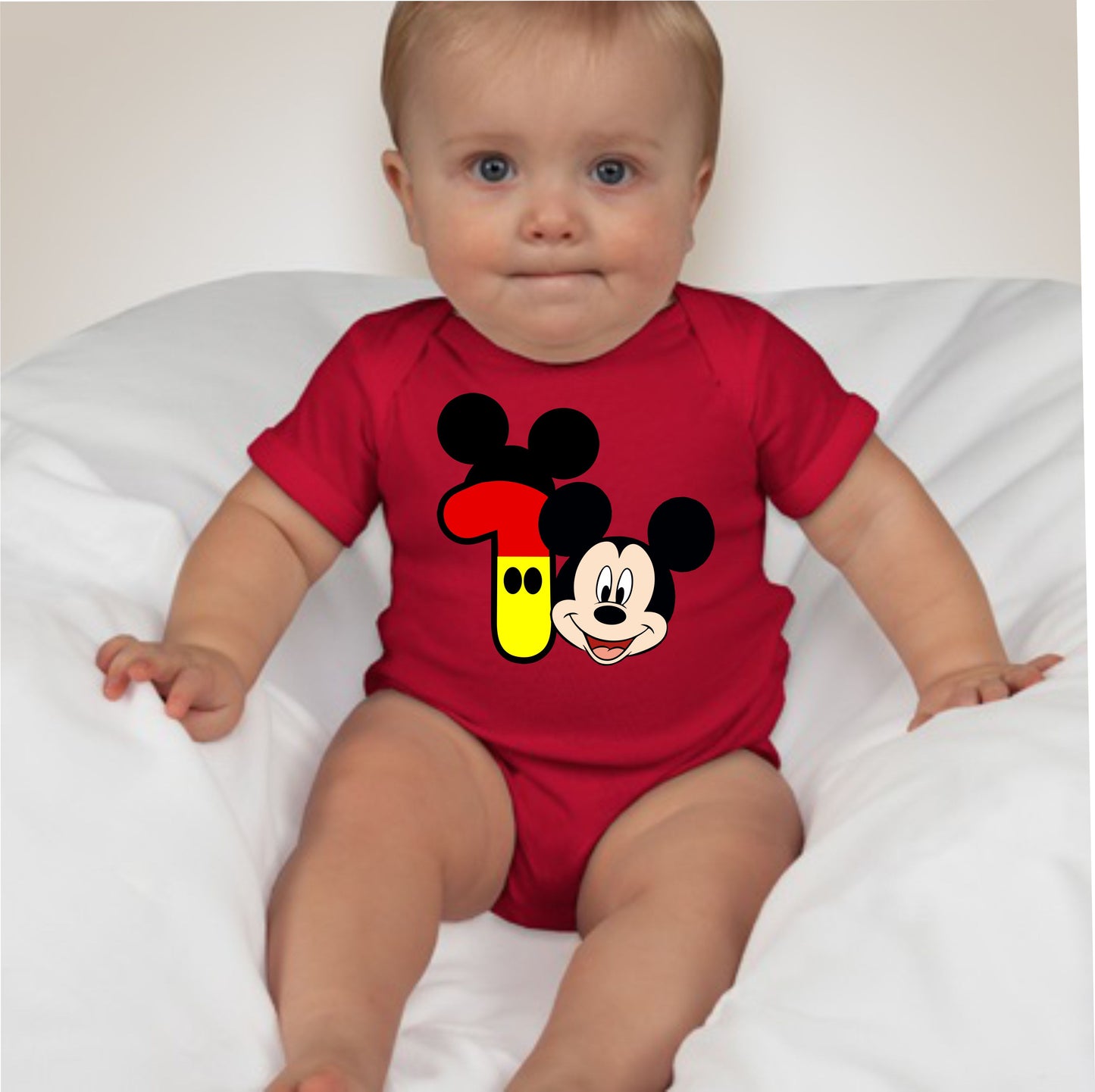 Custom Birthday Family Set Shirt - Mickey Mouse - MYSTYLEMYCLOTHING