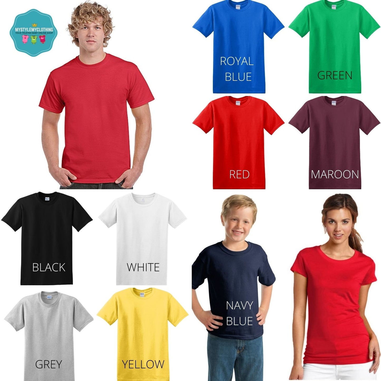 Custom Birthday Family Set Shirt - Captain America