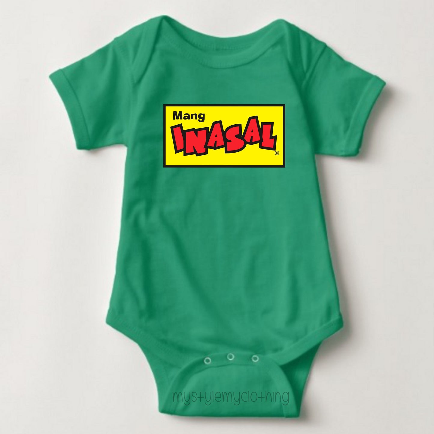 Baby Onesies Logo - Mang Inasal - MYSTYLEMYCLOTHING