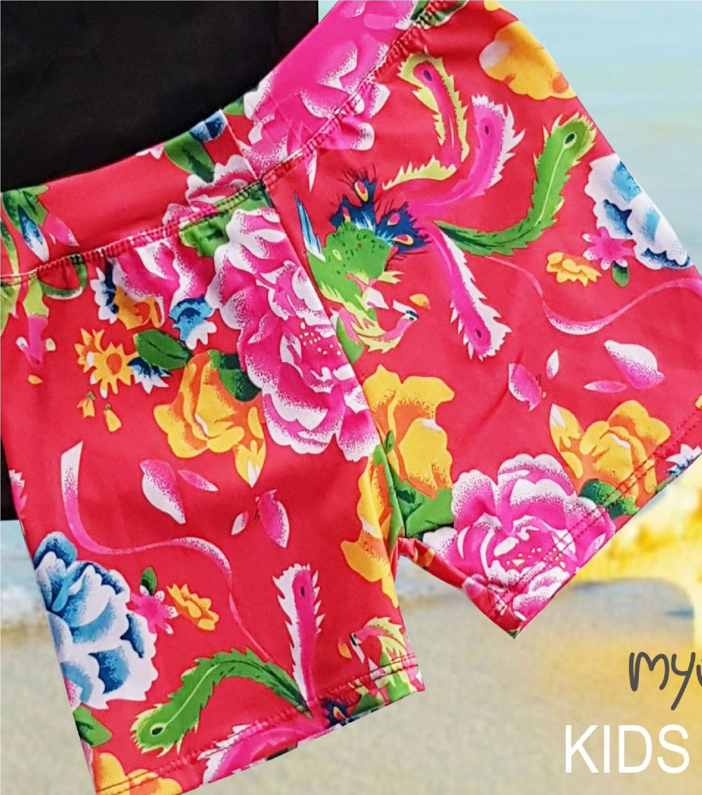 Kids Boys and Girls Rash Guard Rashie Swimwear -HELLO KITTY - MYSTYLEMYCLOTHING