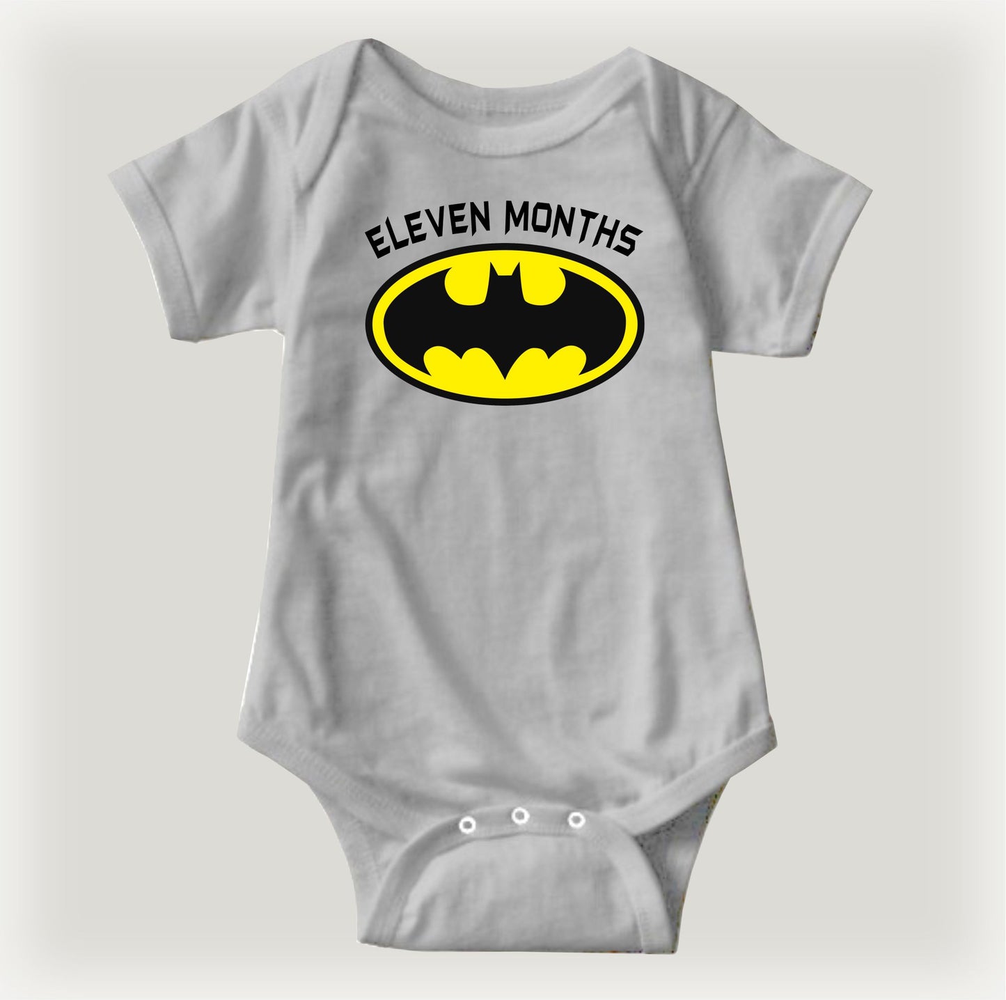 Baby Custom Monthly Onesies - Superheroes Collection