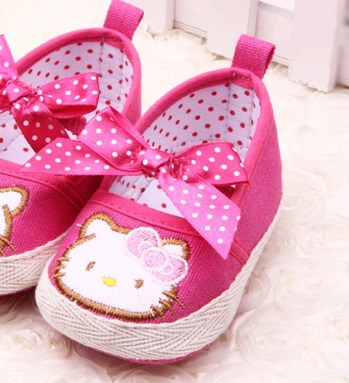 Baby Soft Soles Pink Hello Kitty Mary Jane - MYSTYLEMYCLOTHING