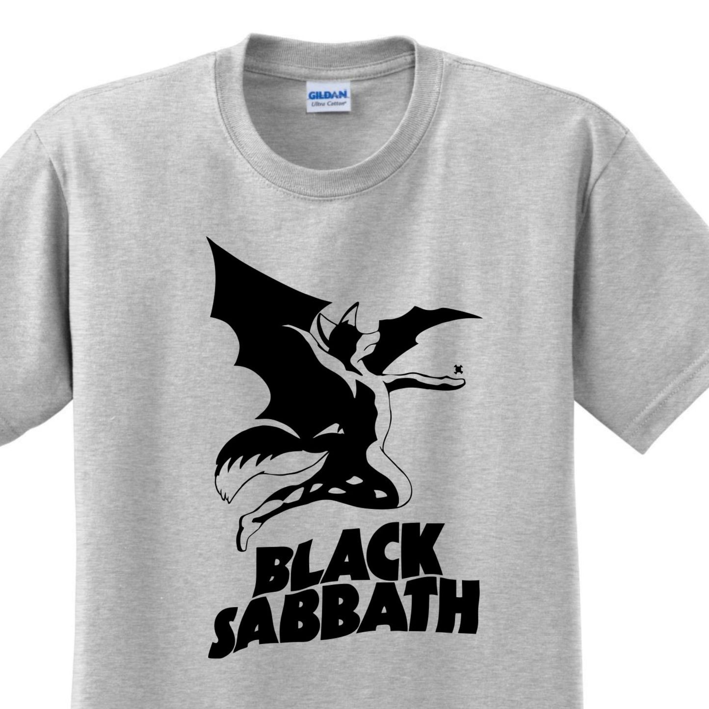 Radical Band Men's Shirts - Black Sabbath (Gray) - MYSTYLEMYCLOTHING