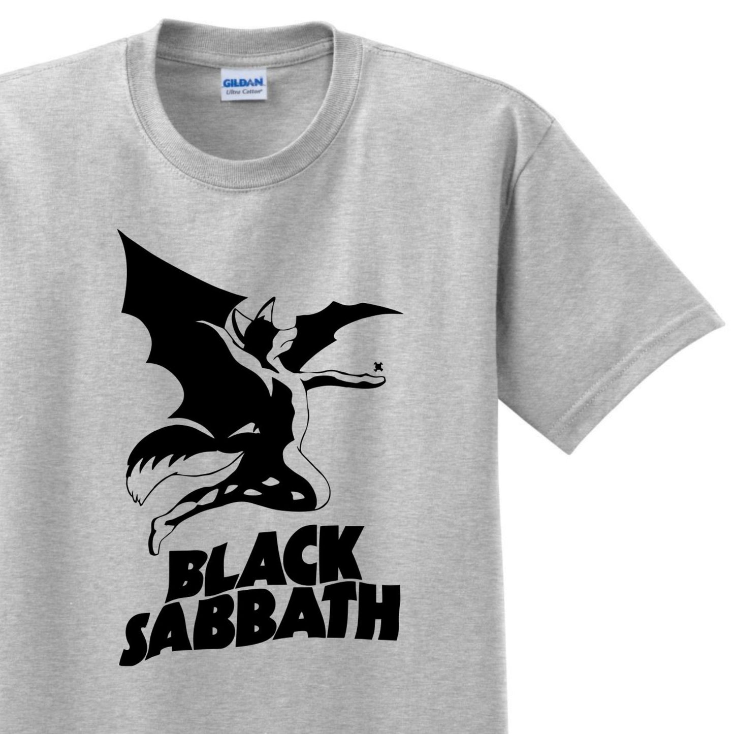 Radical Band Men's Shirts - Black Sabbath (Gray) - MYSTYLEMYCLOTHING