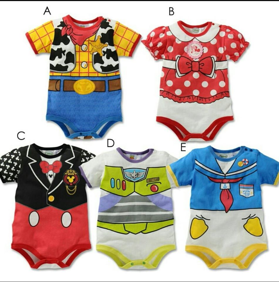 Monsters Disney Snap Side Baby Onesies - MYSTYLEMYCLOTHING
