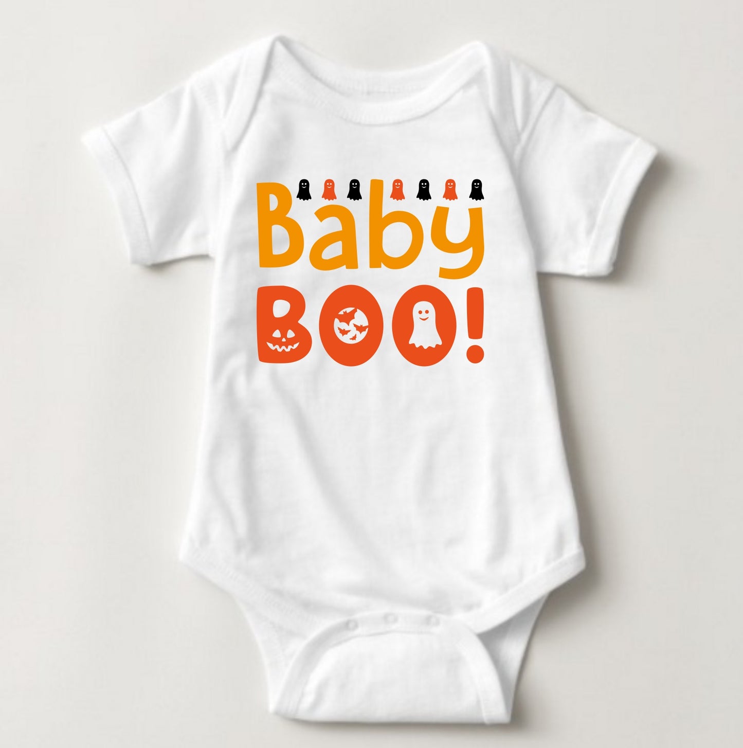 Baby Halloween Onesies - Baby Boo! - MYSTYLEMYCLOTHING