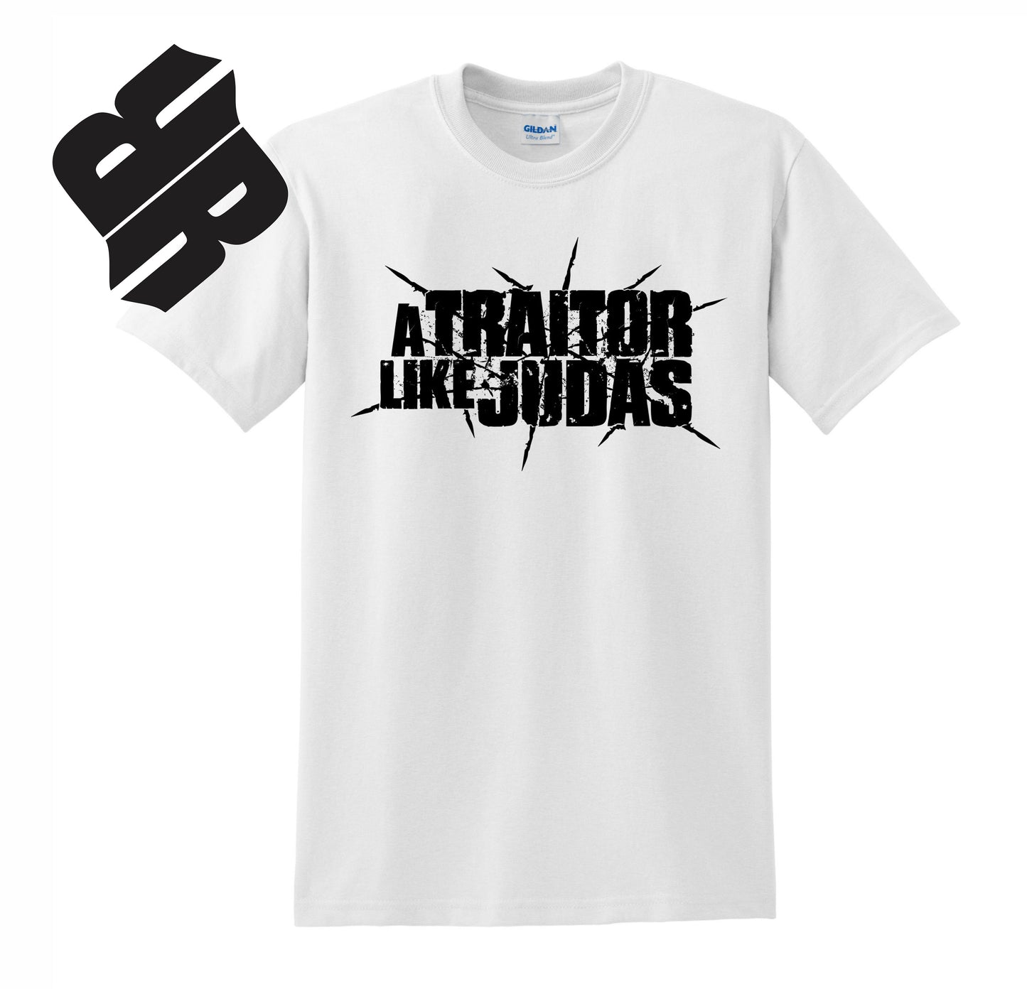 Radical Band Men's Shirts - A Traitor Like Judas (White) - MYSTYLEMYCLOTHING