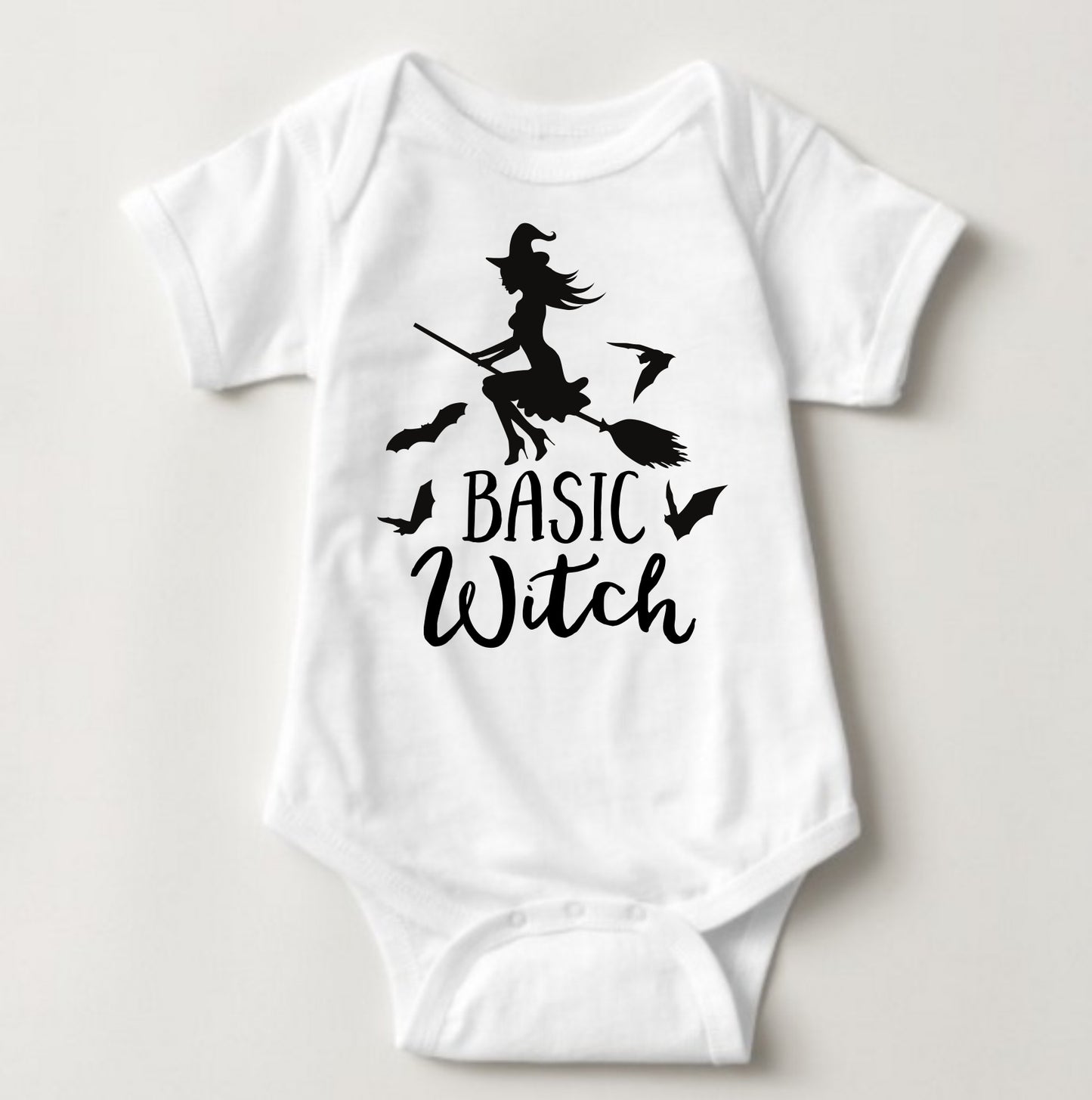 Baby Halloween Onesies - Basic Witch - MYSTYLEMYCLOTHING