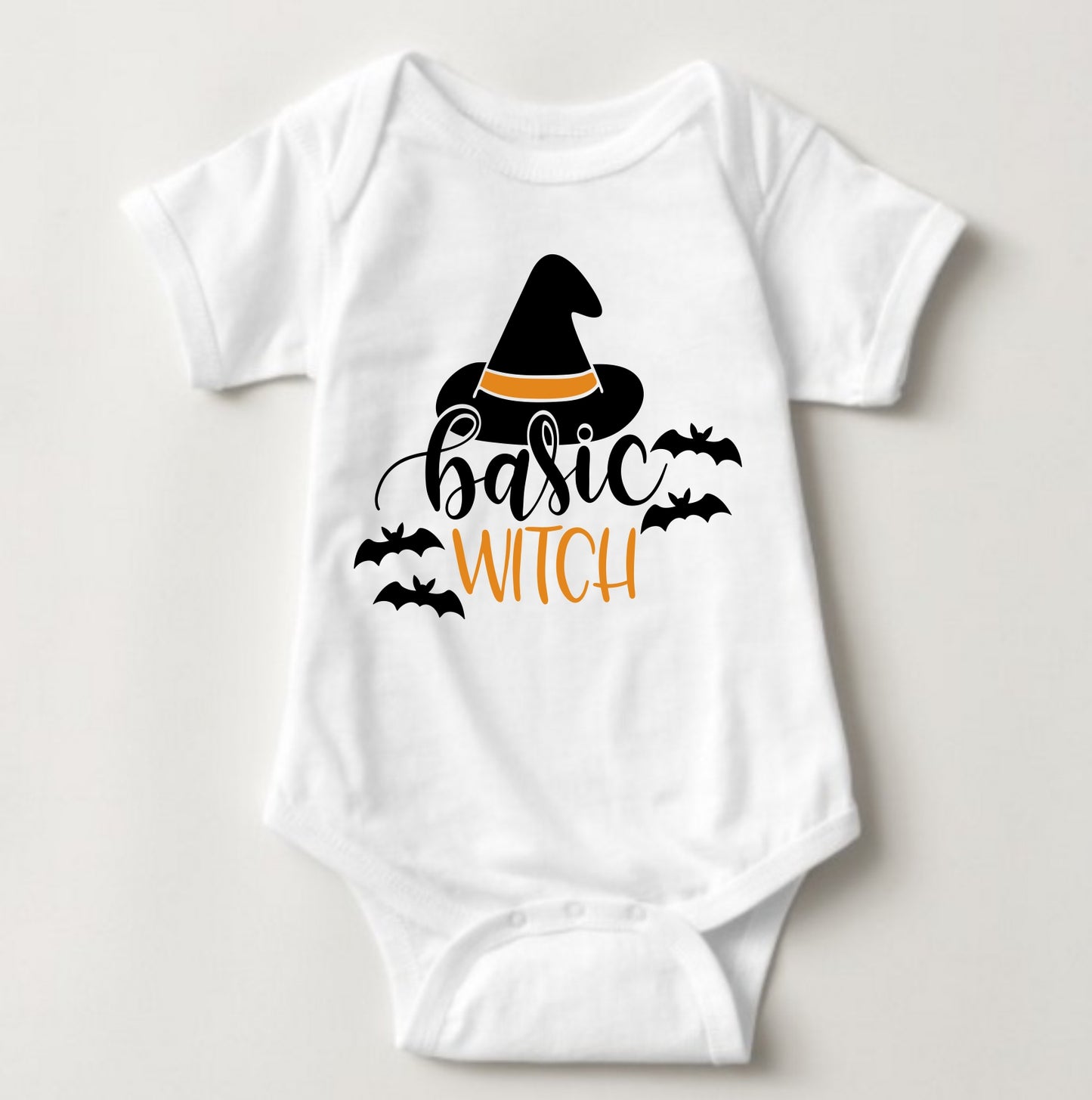 Baby Halloween Onesies - Basic Witch - MYSTYLEMYCLOTHING