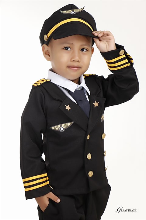 Made To Order Pilot Costume for Boys - MYSTYLEMYCLOTHING