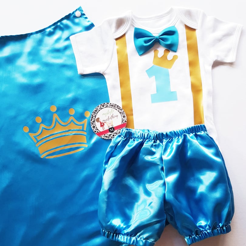 Baby Little Prince Costume Set - Sky Blue - MYSTYLEMYCLOTHING