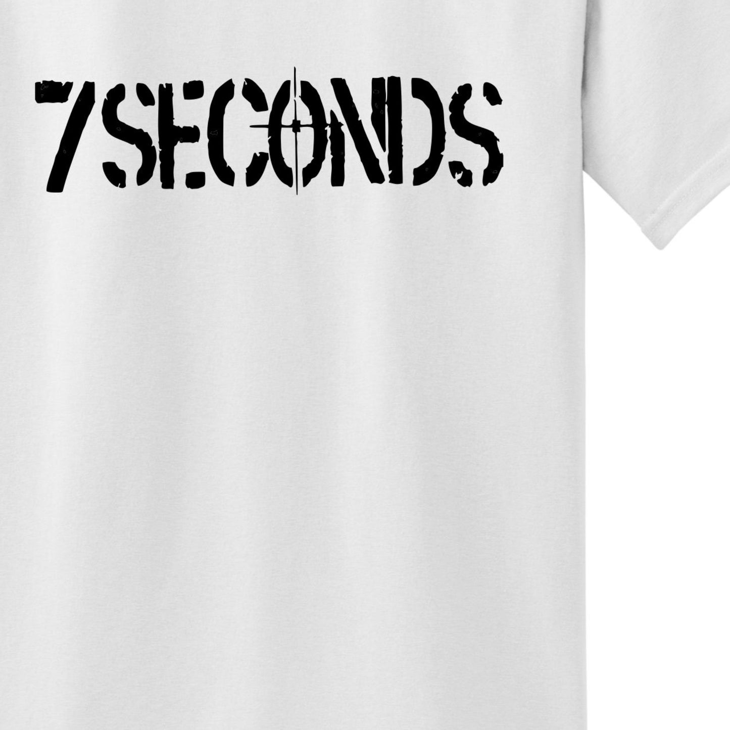 Radical Band Men's Shirts - 7 Seconds (White) - MYSTYLEMYCLOTHING