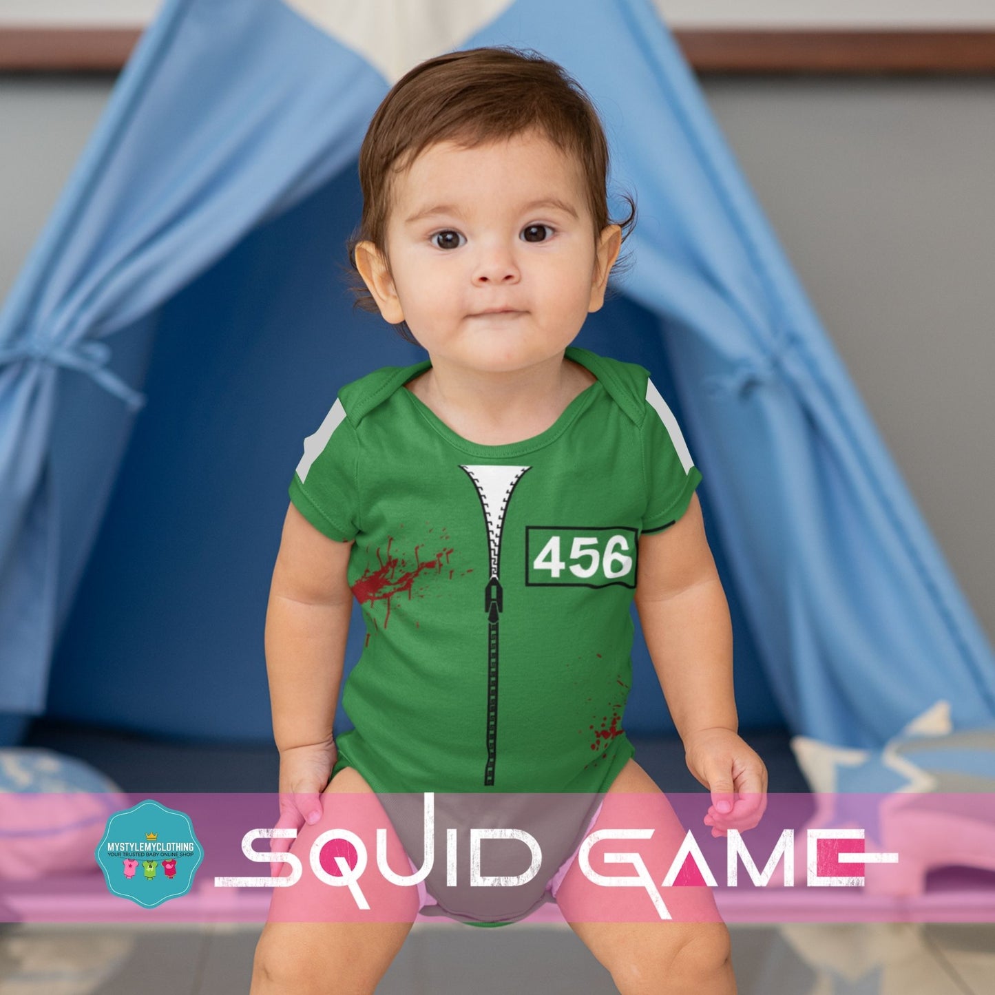 Baby Character Squid Game Onesies