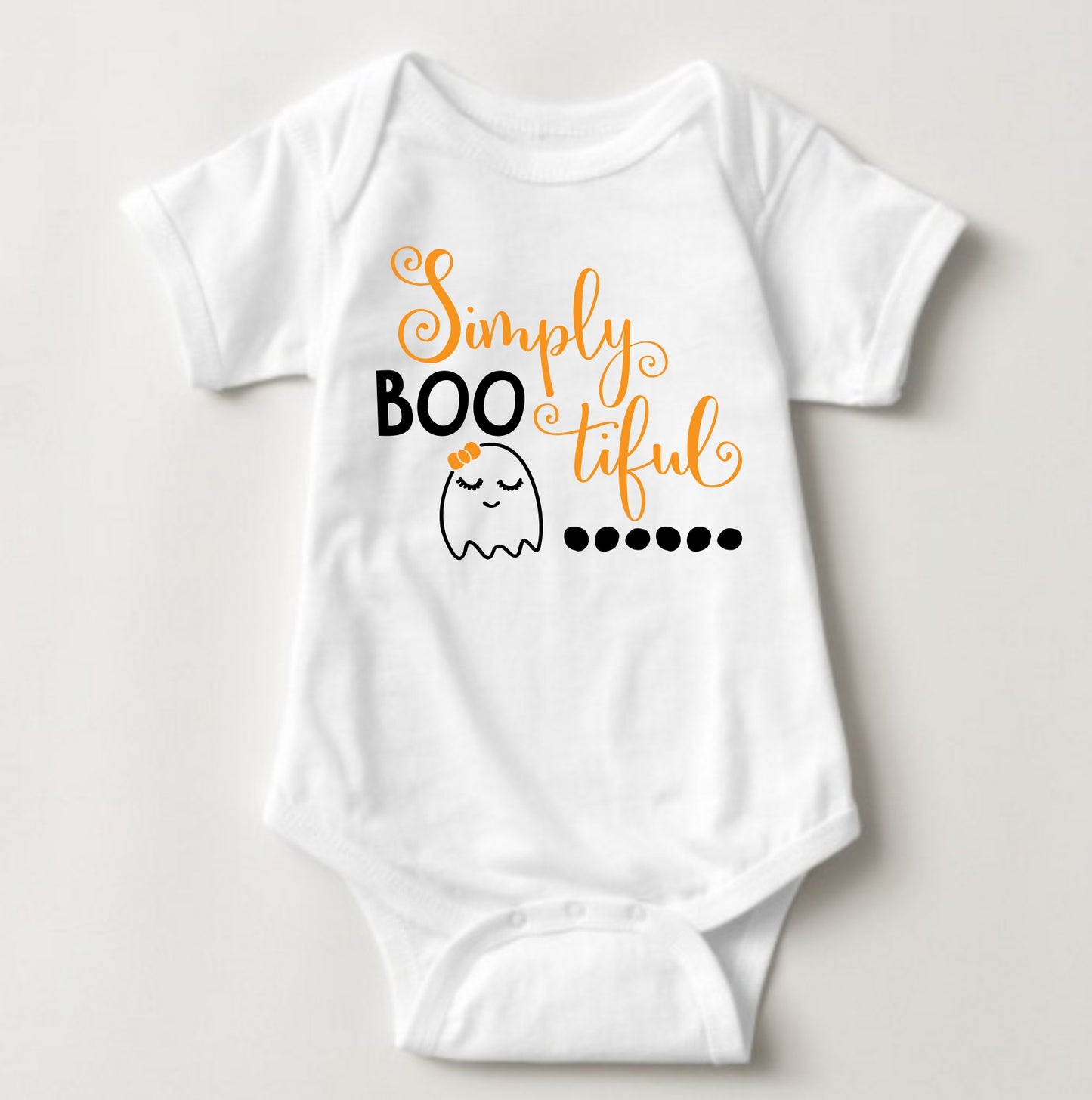 Baby Halloween Onesies - Bootiful - MYSTYLEMYCLOTHING