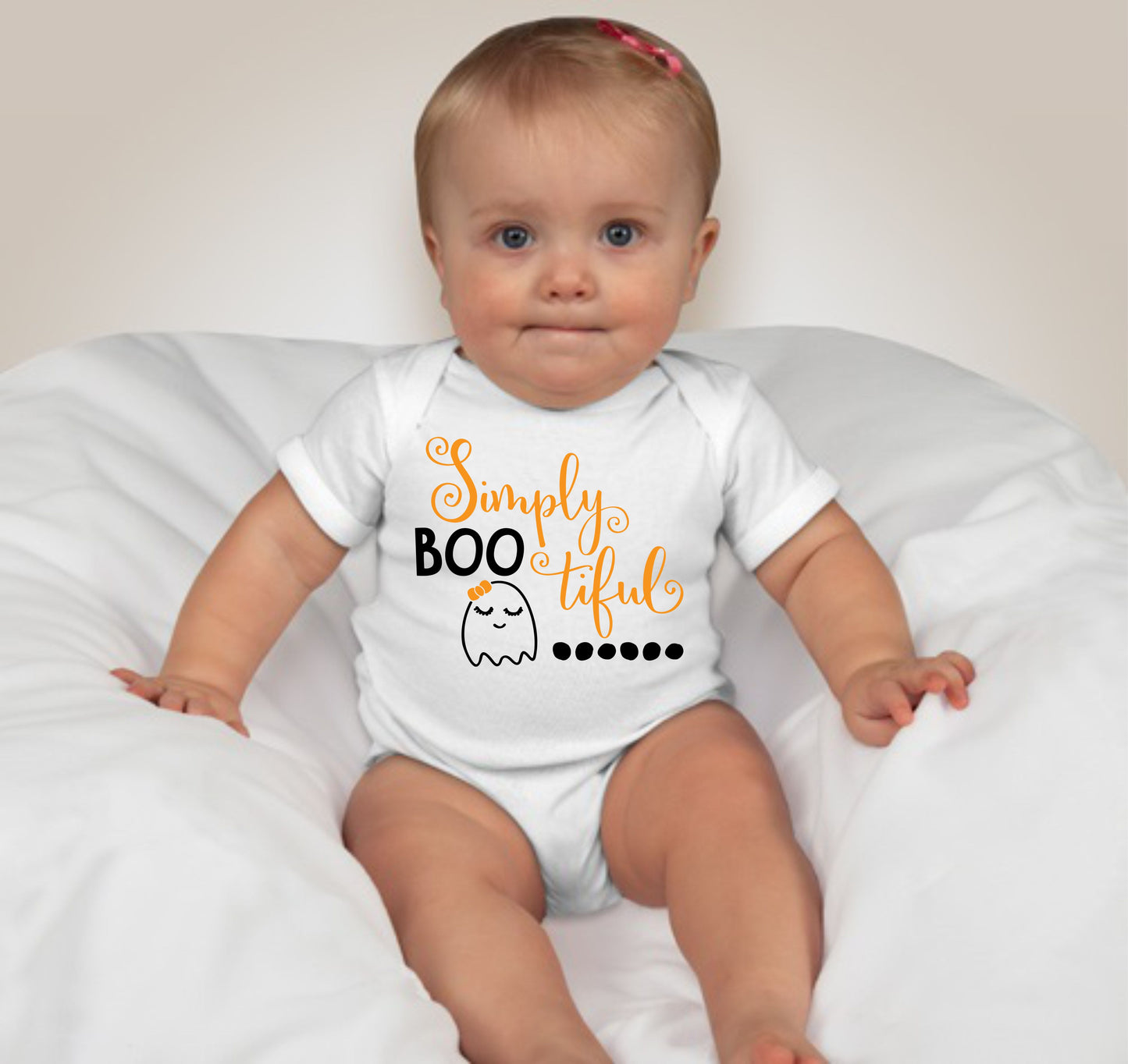 Baby Halloween Onesies - Simply Boo tiful Colored - MYSTYLEMYCLOTHING