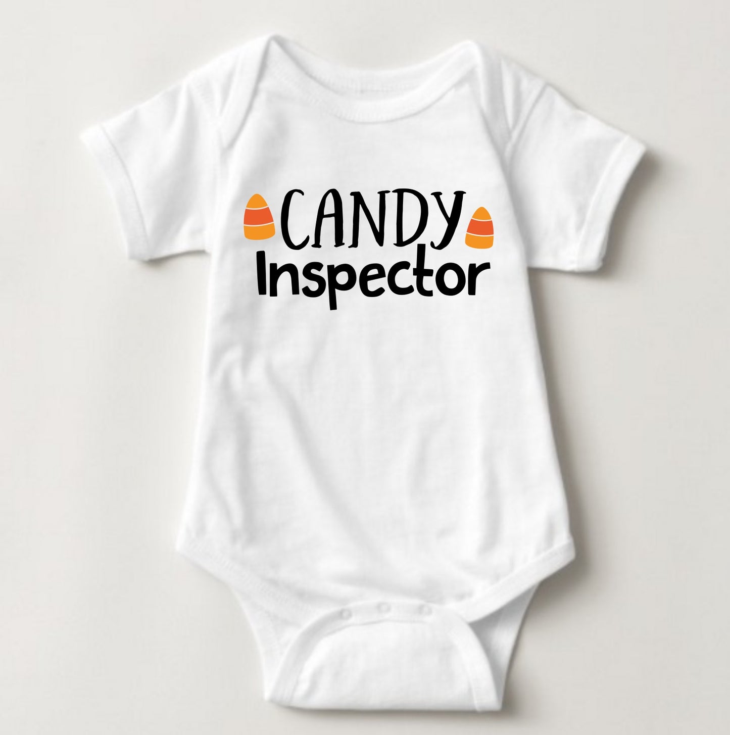 Baby Halloween Onesies - Candy Inspector - MYSTYLEMYCLOTHING
