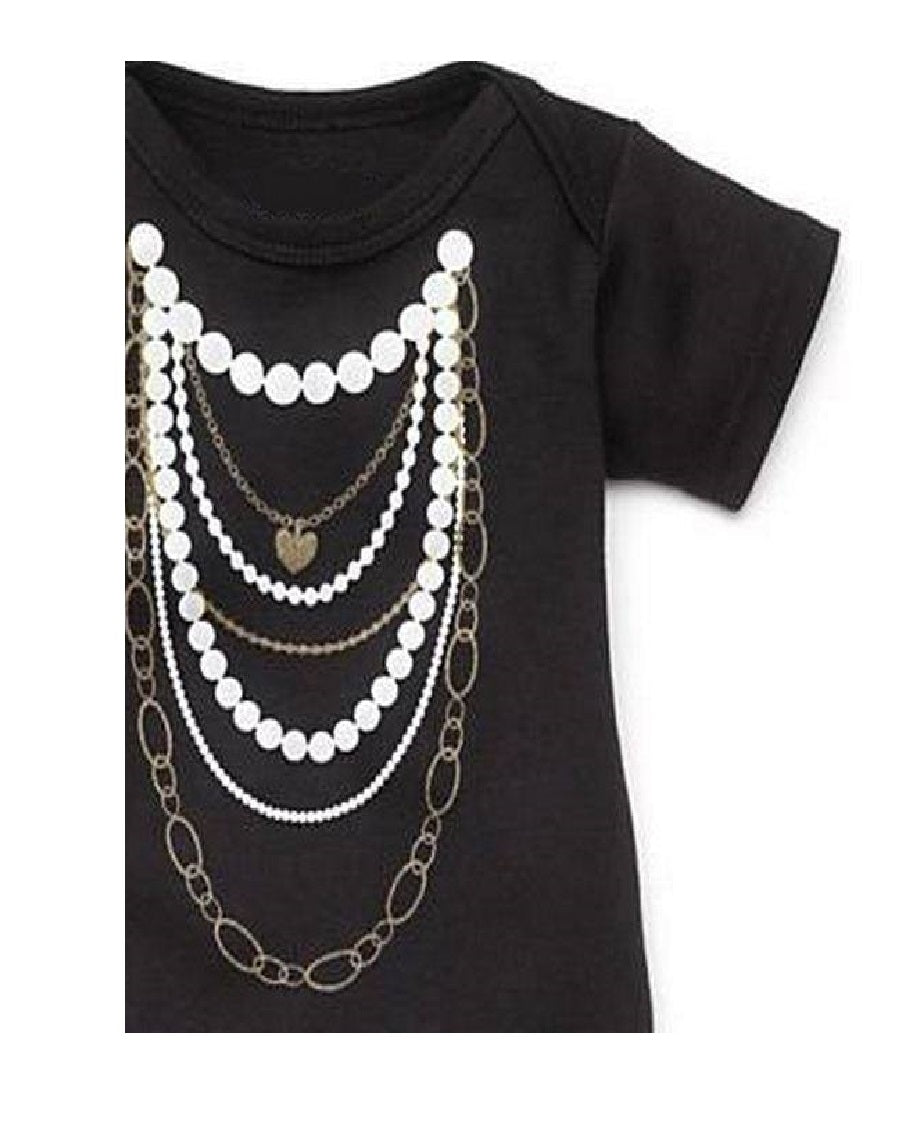 Baby Romper My Little Rockstar Statement Romper - MYSTYLEMYCLOTHING