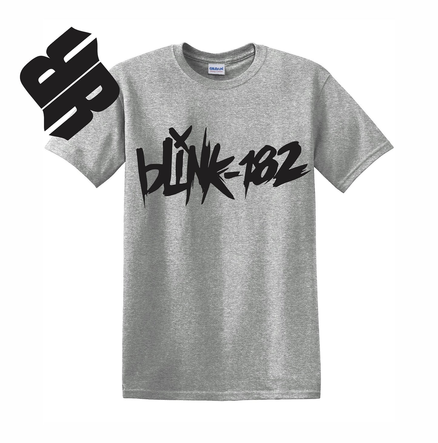Radical Band Men's Shirts - BLINK- 182 (Gray) - MYSTYLEMYCLOTHING