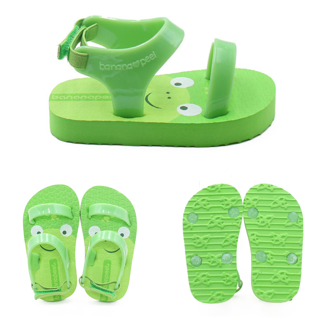 Banana Peel Slippers for Toddlers Zoo Borns - Froggie - MYSTYLEMYCLOTHING