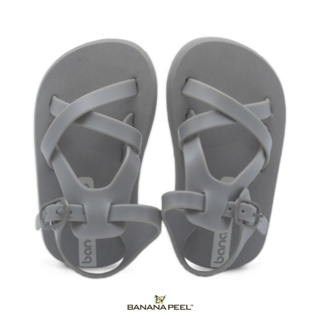 Banana Peel Slippers for Toddlers - DishyMoppet Night time Steel