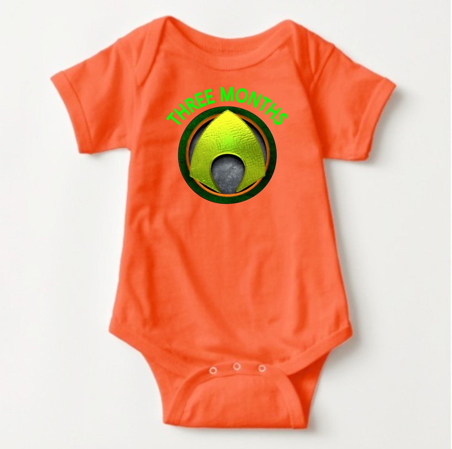 Baby Custom Monthly Onesies - Superheroes Collection