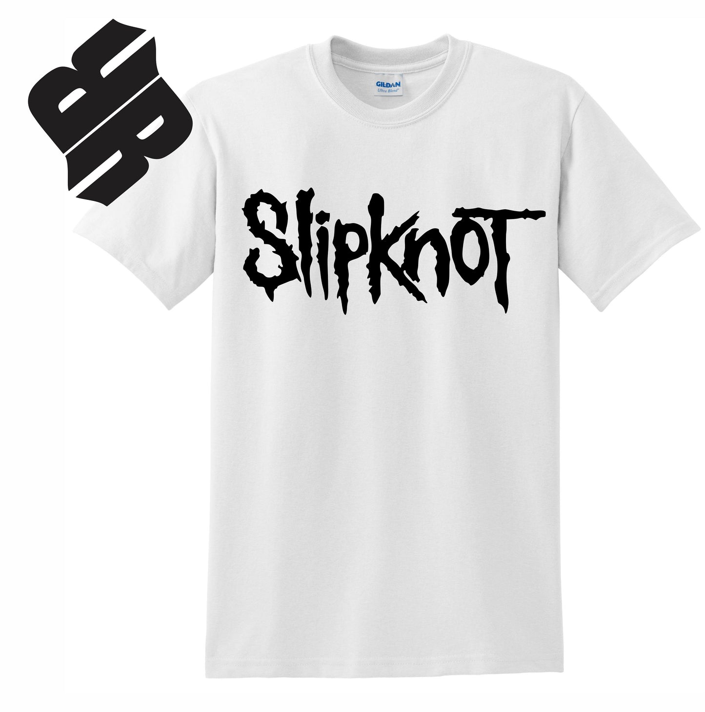 Radical Band Men's Shirts - Slipknot (White) - MYSTYLEMYCLOTHING