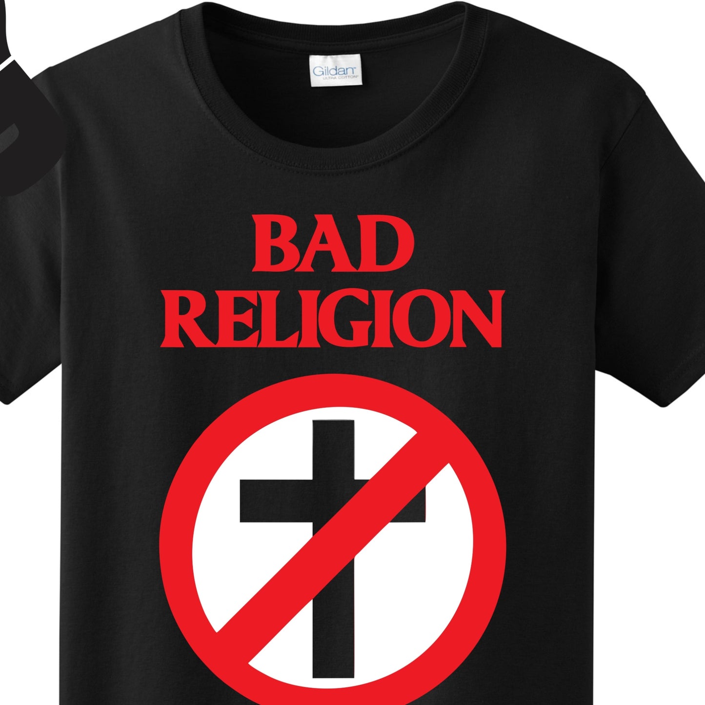 Radical Band Men's Shirts - Bad Religion (Black) - MYSTYLEMYCLOTHING