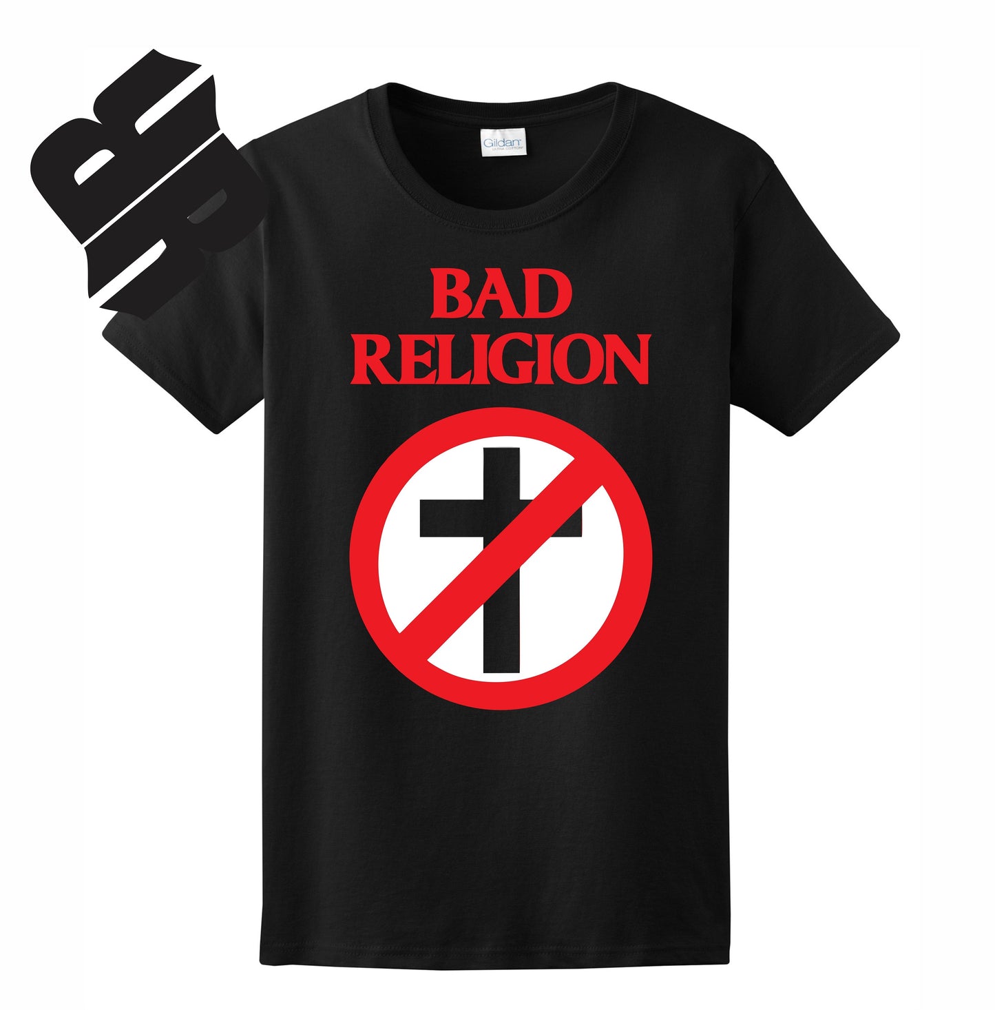 Radical Band Men's Shirts - Bad Religion (Black) - MYSTYLEMYCLOTHING