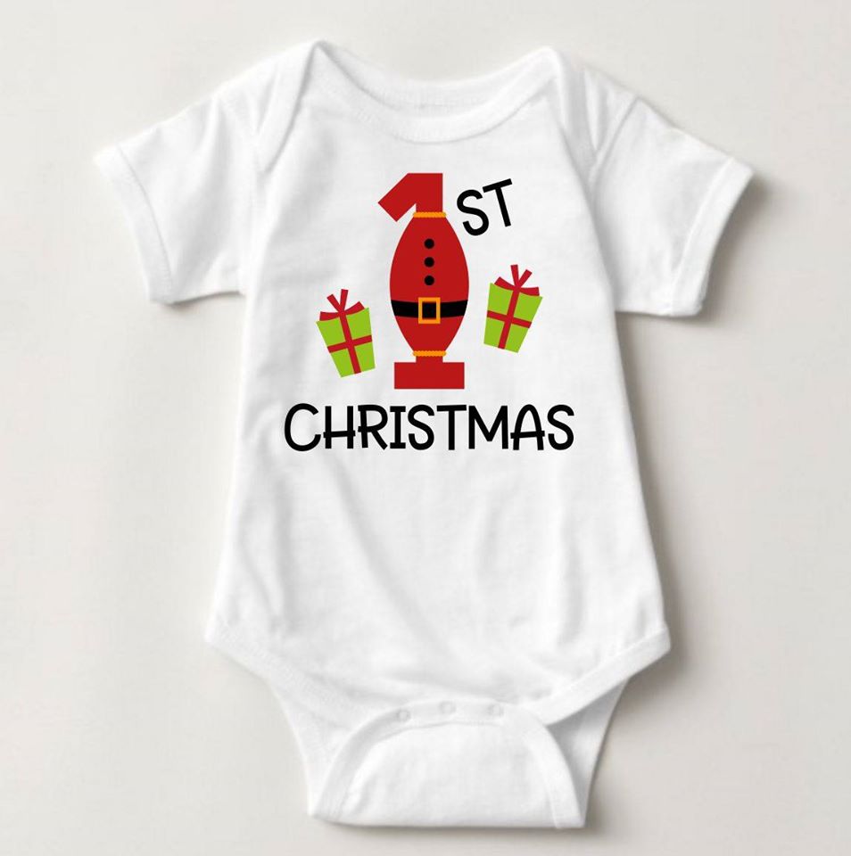 Baby Christmas Holiday Onesies - 1st Christmas - MYSTYLEMYCLOTHING