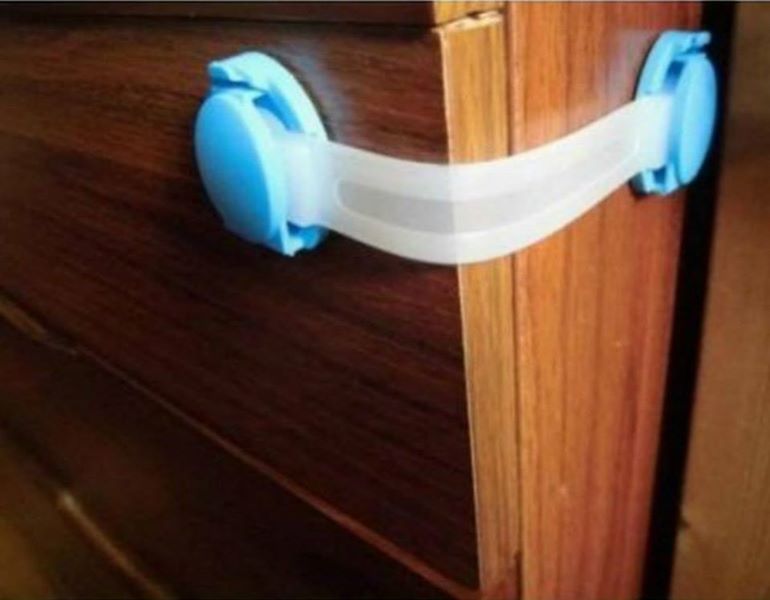 Flexible Multi-Purpose Strap Child Proof Safety Lock - MYSTYLEMYCLOTHING
