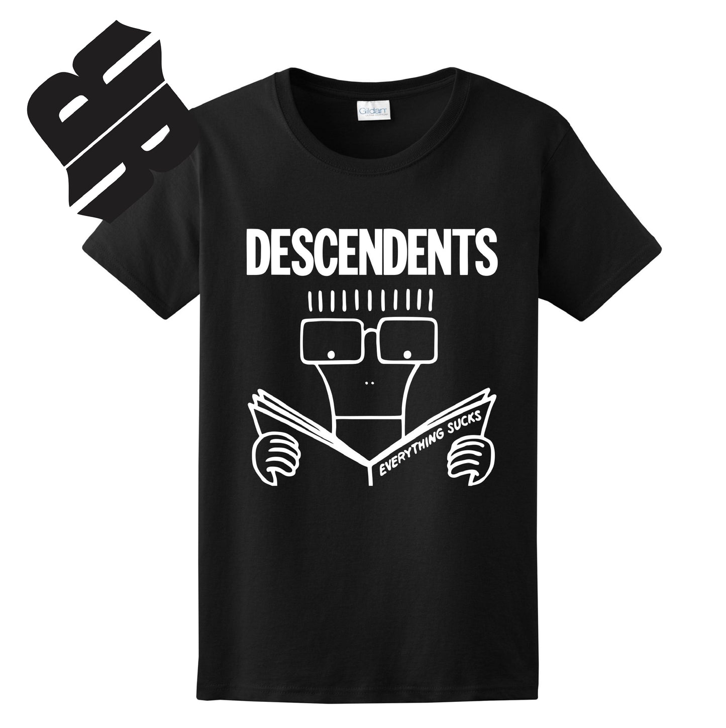 Radical Band Men's Shirts - Descendents (Black) - MYSTYLEMYCLOTHING