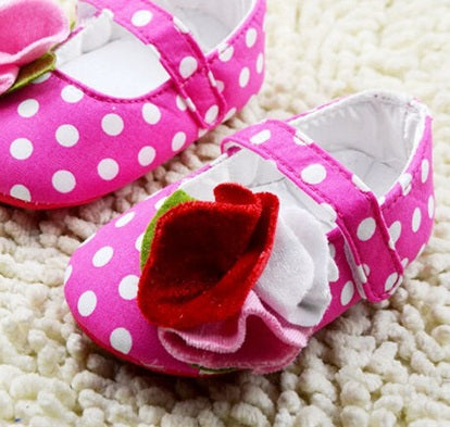 Baby Prewalker Anti-Skid Shoes - Top Baby Pink - MYSTYLEMYCLOTHING