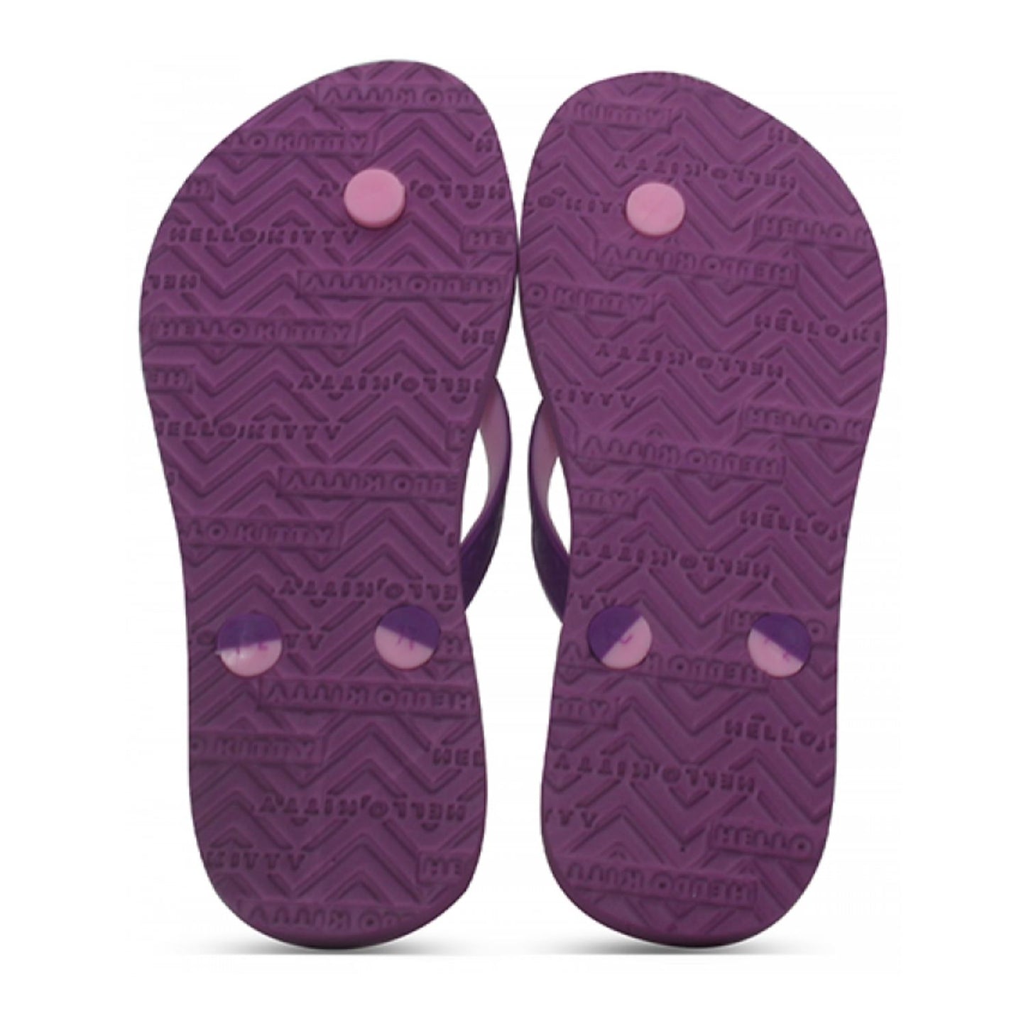 Banana Peel Girls Slippers Kids Glitzy Cat - Violet Haze